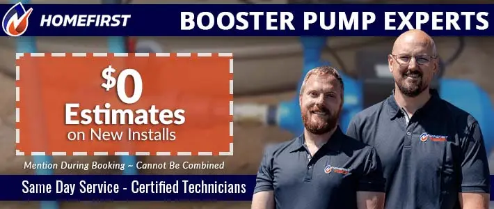 melbourne Booster Pump Repair & Install Home First Services